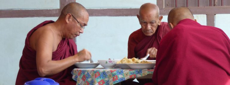What do Buddhists eat?
