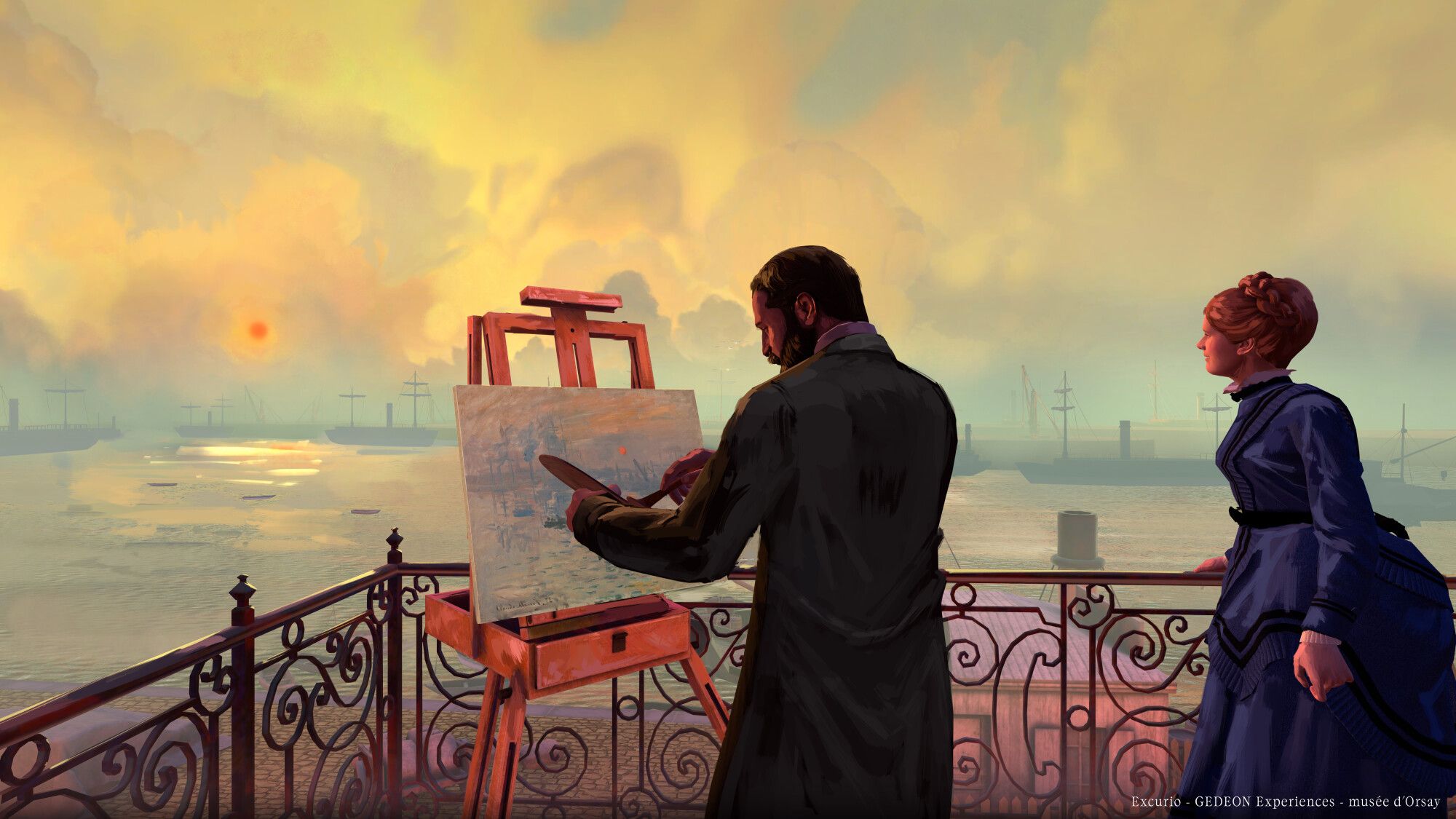 at the Musée d'Orsay, a striking immersion in 19th century impressionist Paris