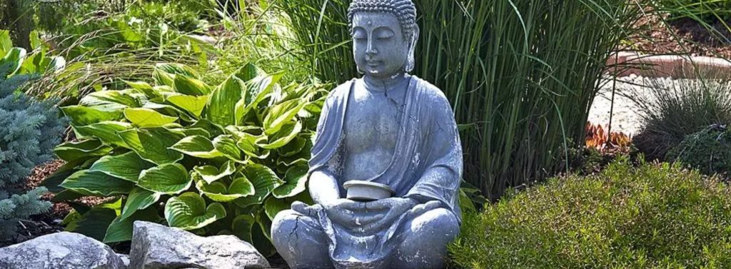 How to direct a Buddha in your garden?