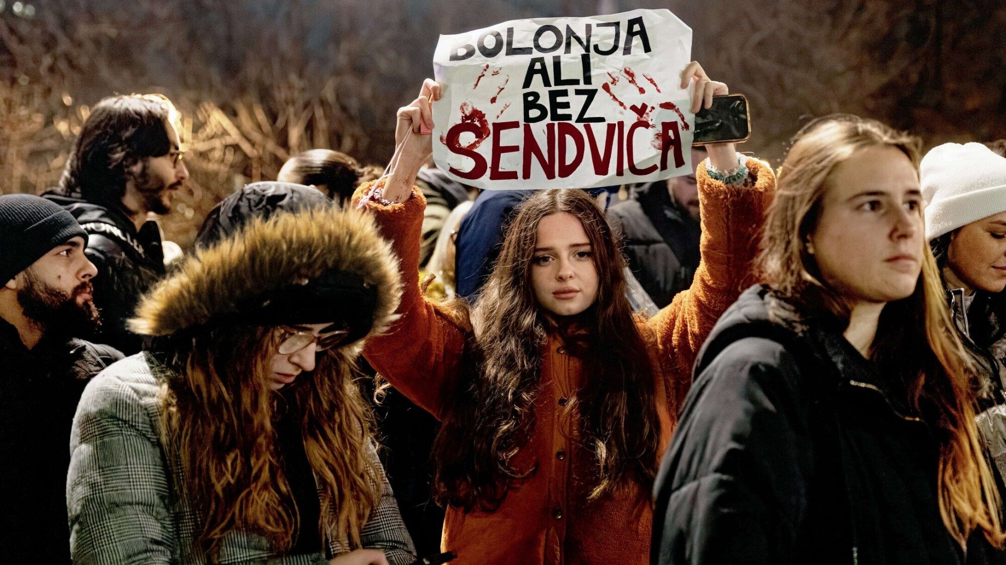 In Serbia, youth manifests against the corruption of the regime after the tragedy of Novi Sad station