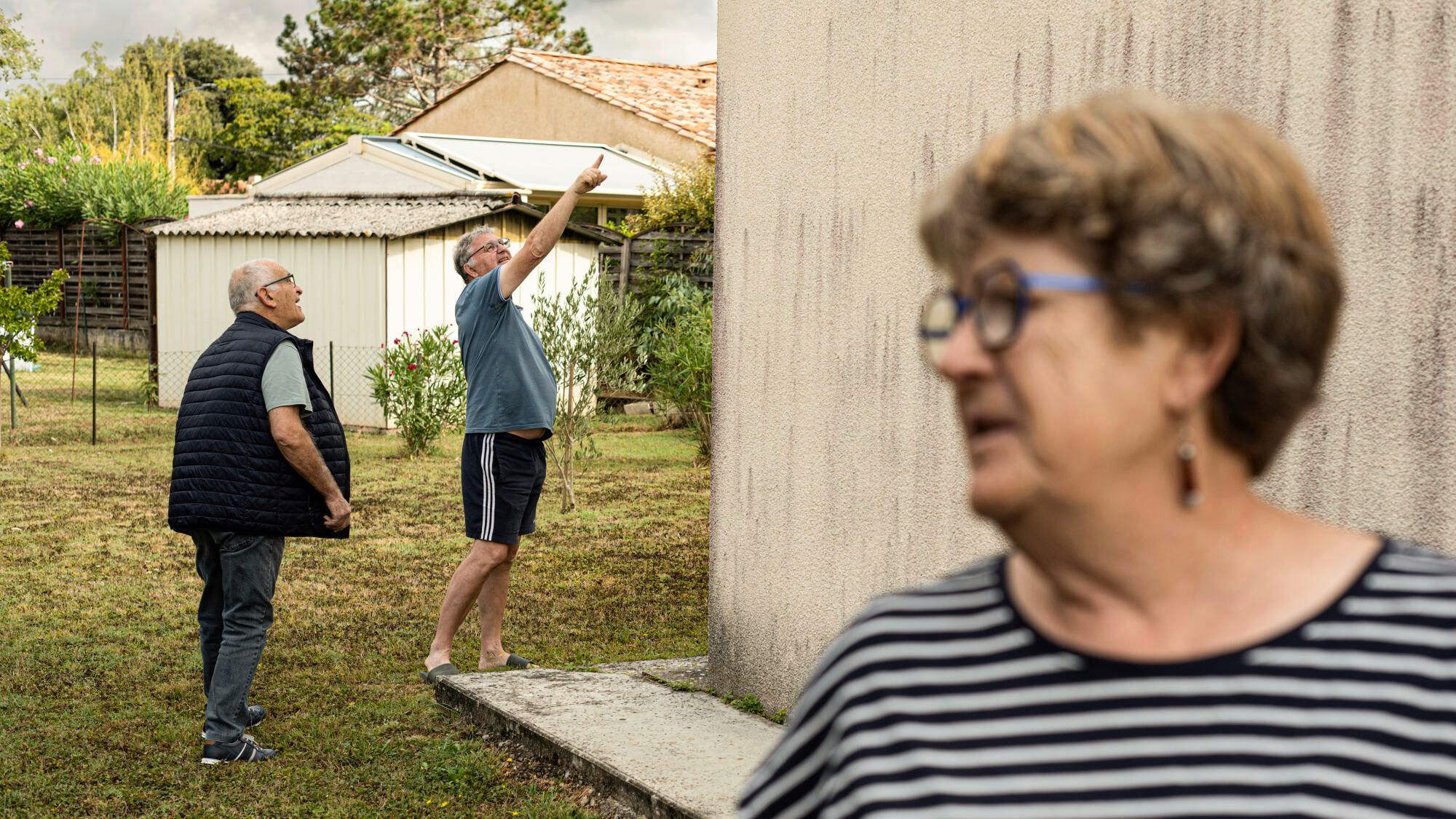 In the southwest, houses cracked by clay soils