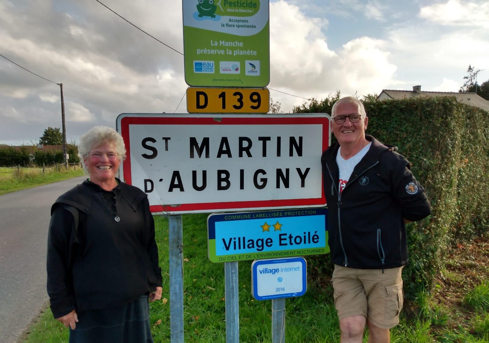 Ann Sieben in the footsteps of Saint Martin through France