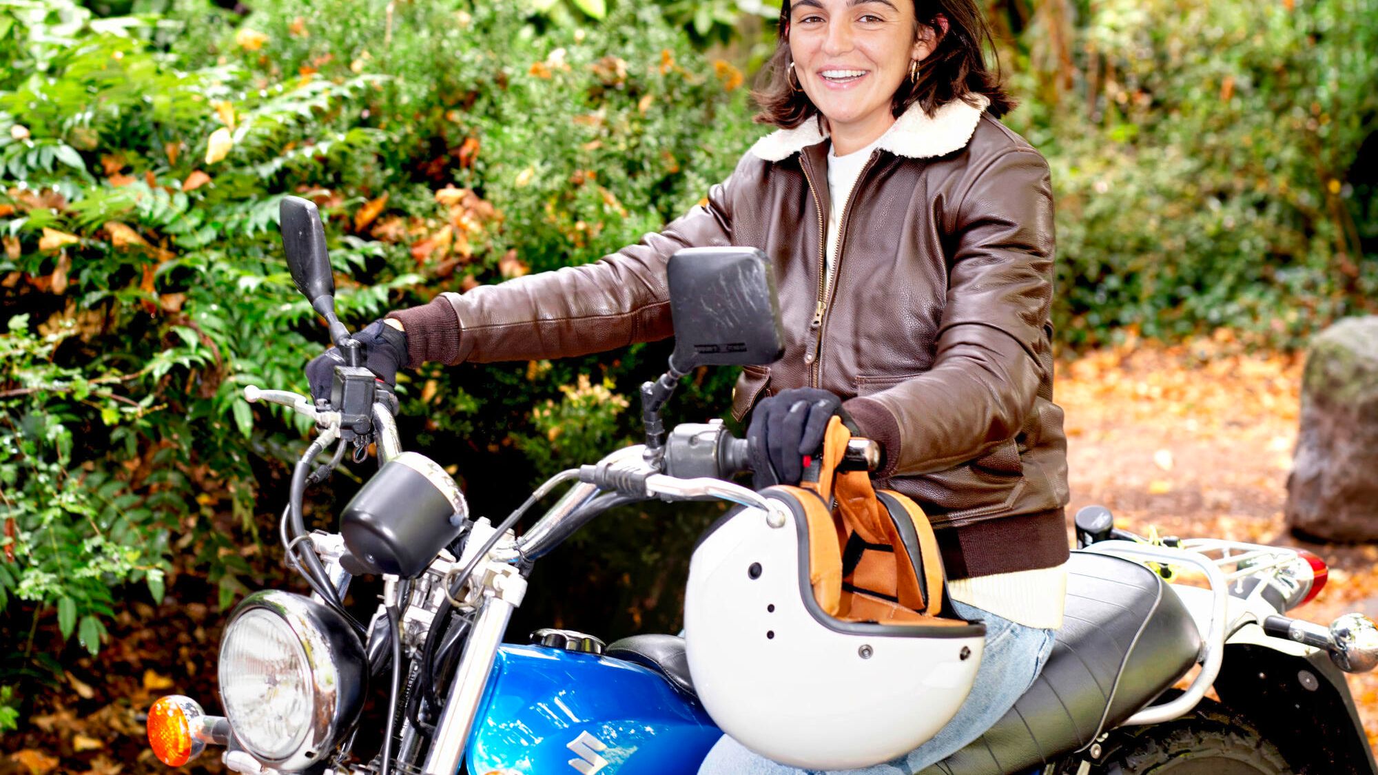 Why are women more and more on a motorcycle