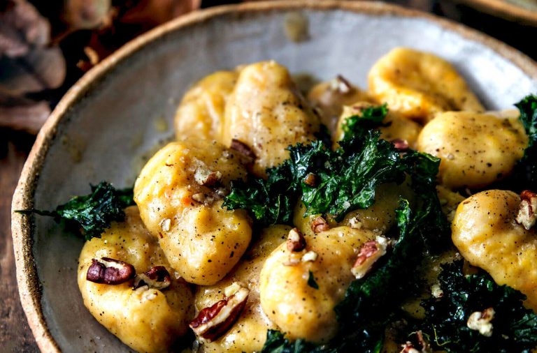 Butternut gnocchi with sage butter