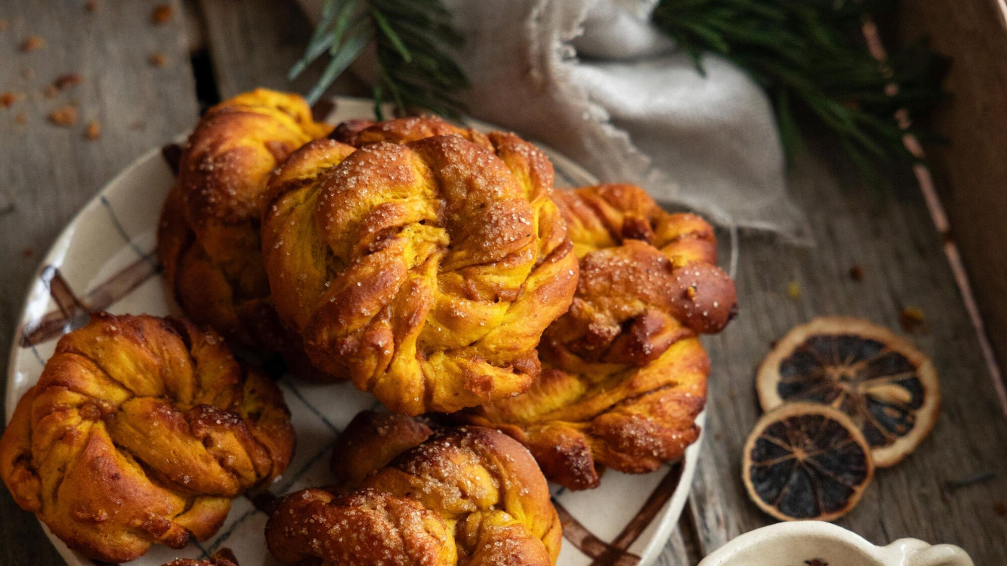 Butternut and chestnut cream rolls from Émilie Franzo