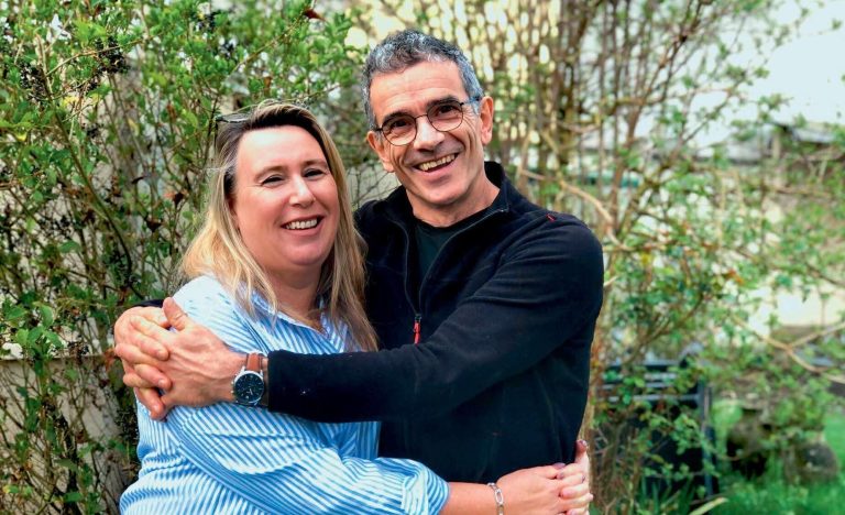 between hero and victim, the same surge of gratitude