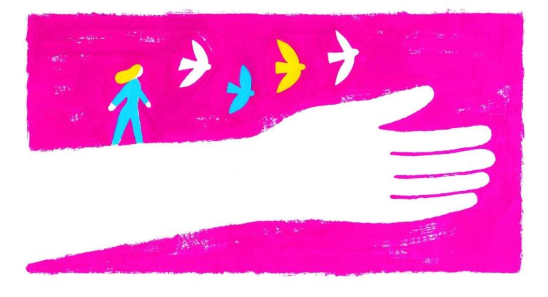 “Helping others makes me feel good”
