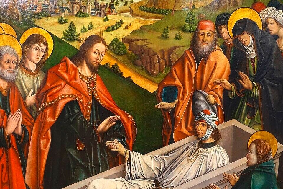 Meditate on the Gospel of the 5th Sunday of Lent with catechumens