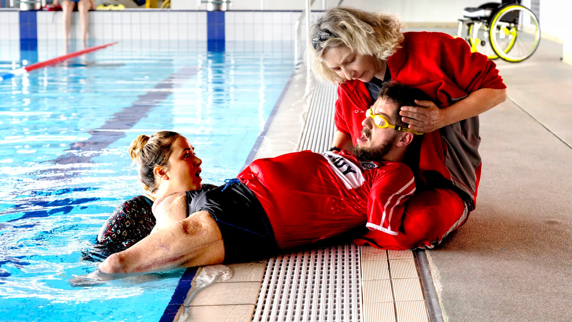 “Caregivers give everything,” says Philippe Croizon