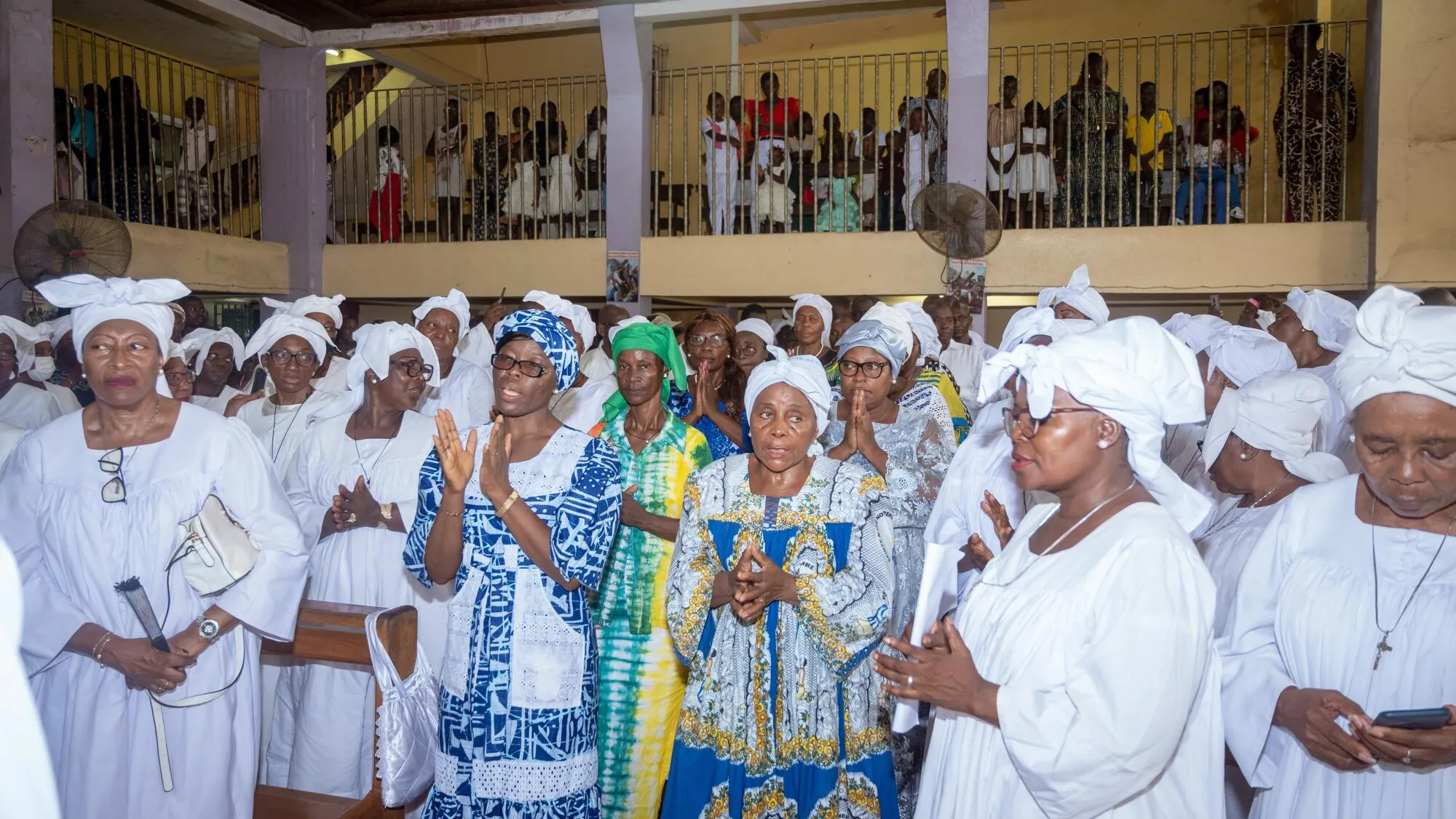 “Here, the churches are full but corruption is strong”