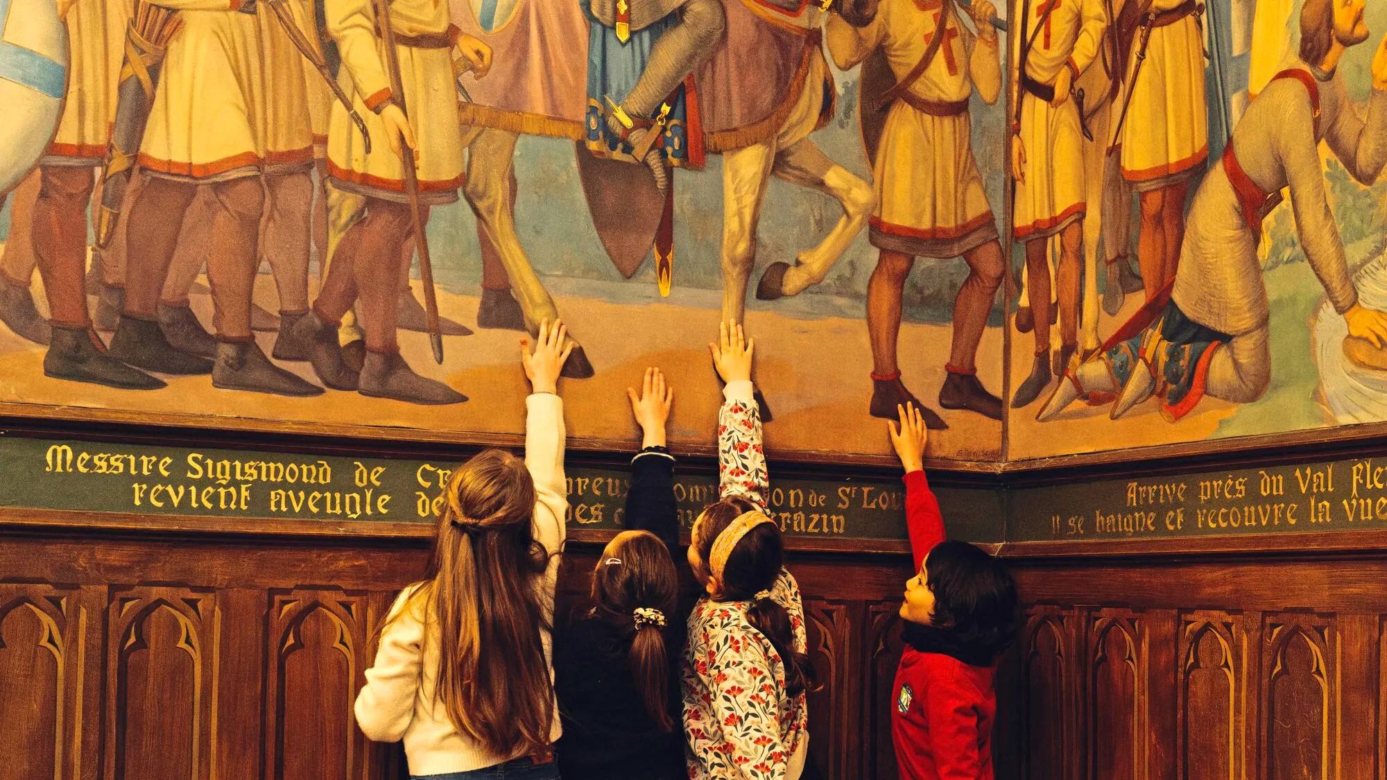 In the North, a treasure hunt in a church