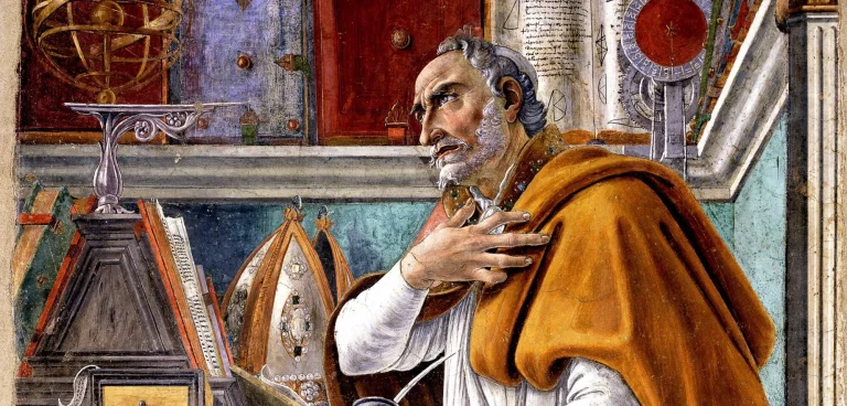 Saint Augustine, a mediating figure