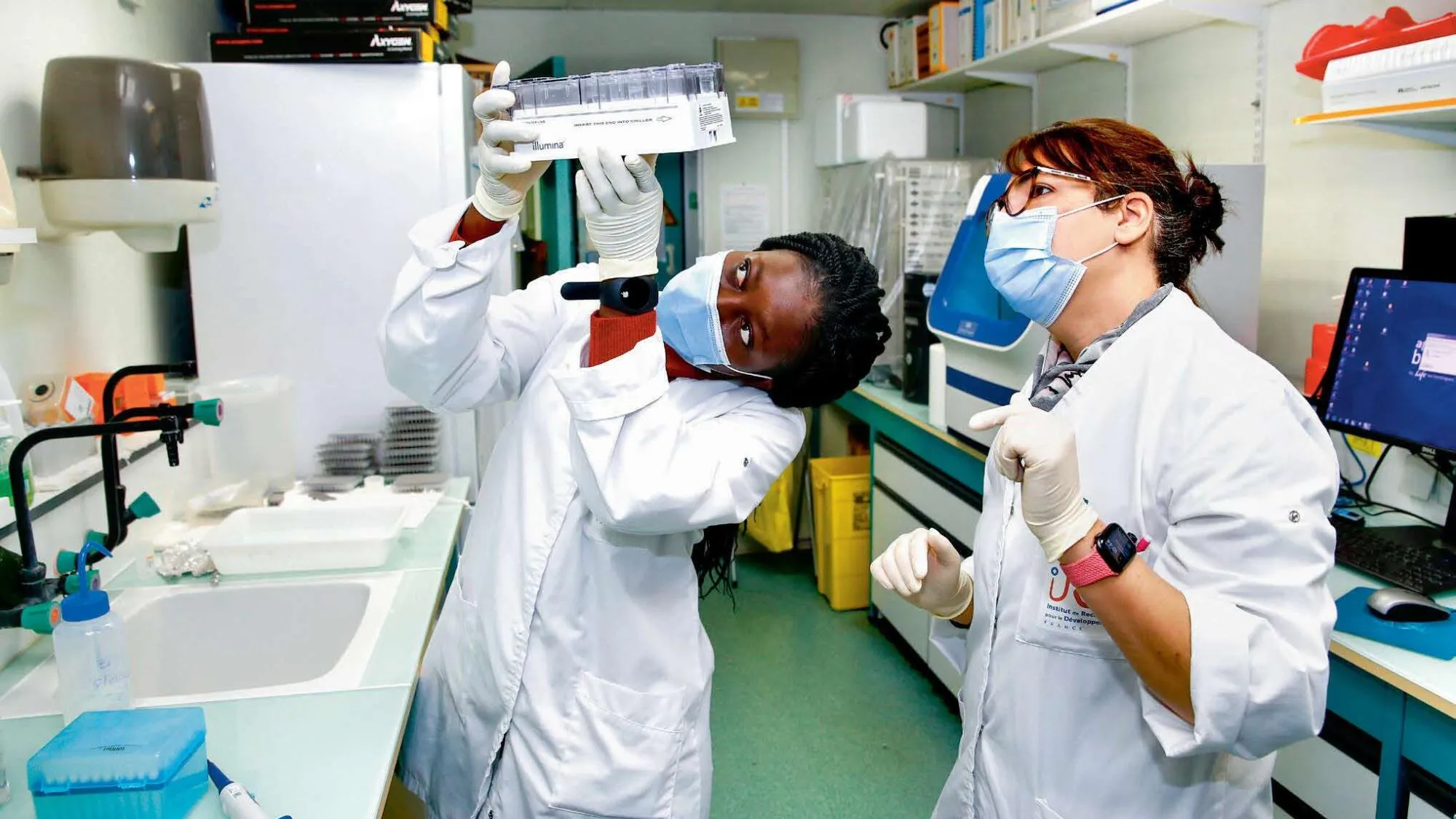 a unique laboratory in Europe that tracks viruses