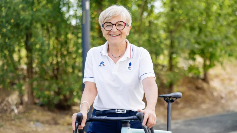 Marie-Françoise Potereau, former high-level cyclist
